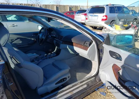 2001 BMW 330Ci from USA, damaged, VIN WBABN53401JU22431